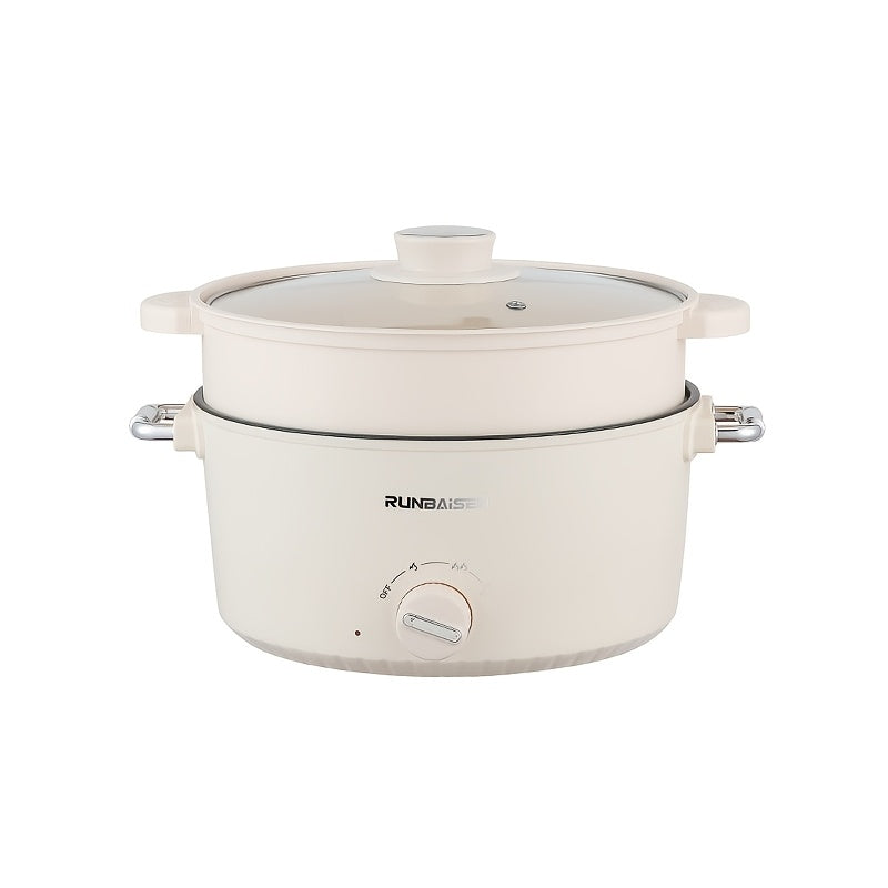 Multi-function Electric Cooker, Multi-purpose Household and Dormitory All-in-One Electric Wok, Non-stick Electric Pot