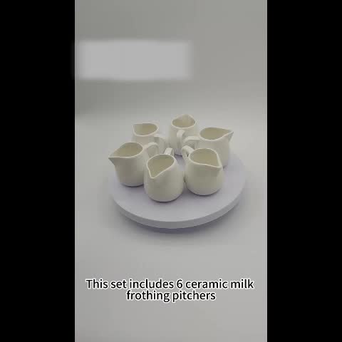 Handle Milk Cup Ceramic Sauce Pot | Creative Coffee Milk Cup, Sugar Cup, Stable Grip, Western Style, Fashionable Kitchen Seasoning Cup, Suitable for Family and Restaurant Use