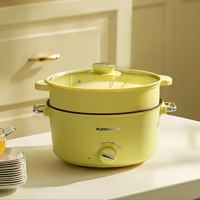 Multi-function Electric Cooker, Multi-purpose Household and Dormitory All-in-One Electric Wok, Non-stick Electric Pot