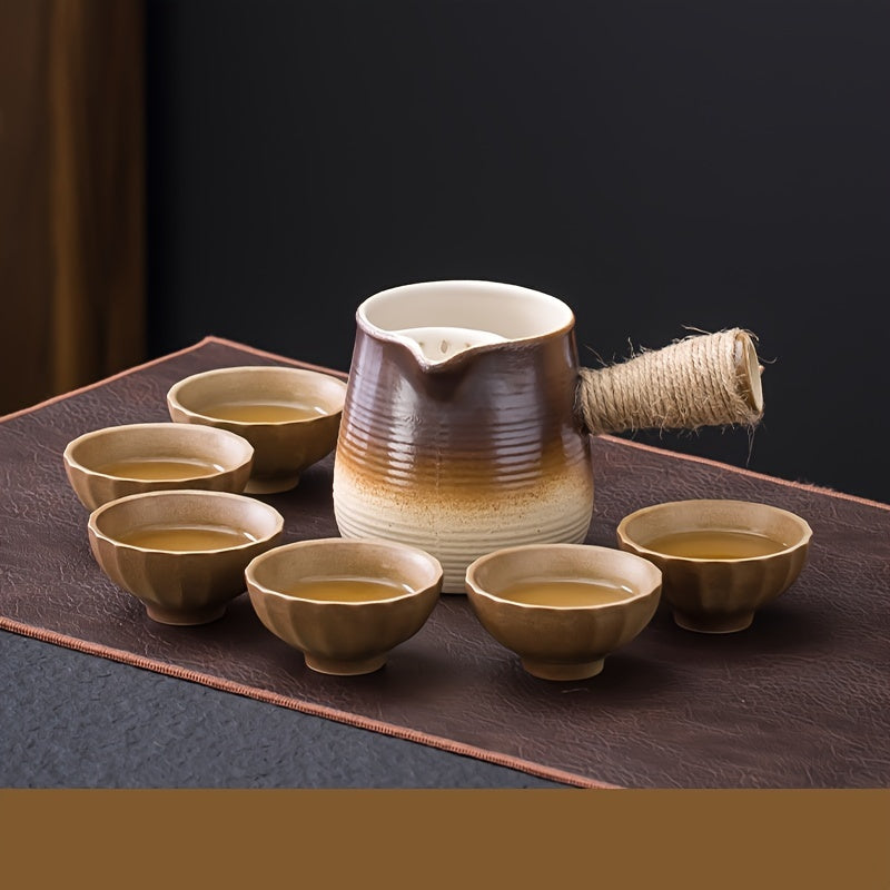 1pc Ceramic Milk Warmer - High-Temperature Resistant, Perfect for Charcoal Stove Tea Brewing & Kitchen Use